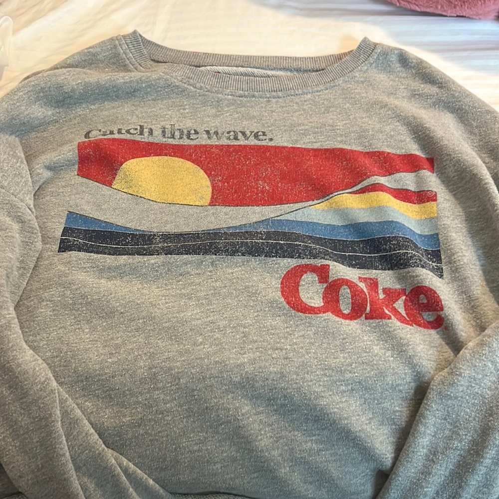coca-Cola cropped sweatshirt